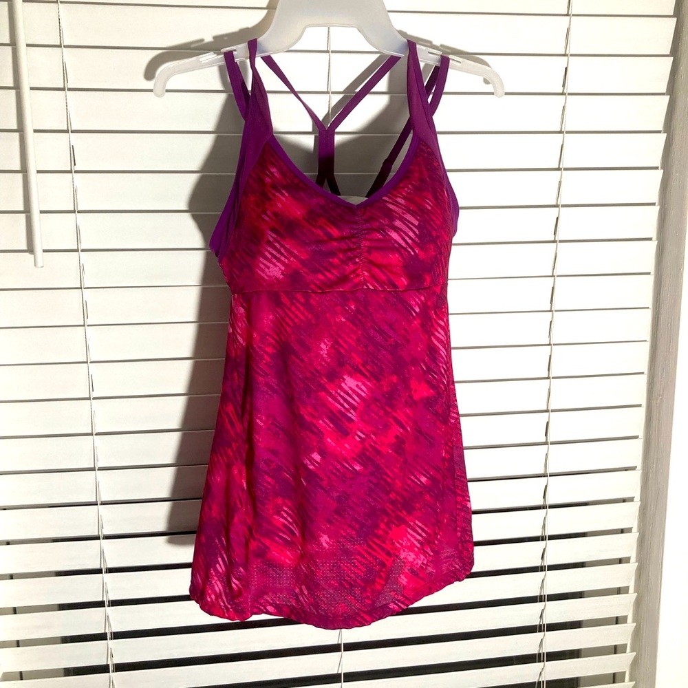 Moving Comfort double strap tank top small